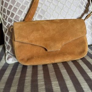 Charles Jordan Vintage Suede purse